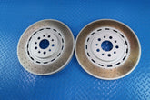 Maserati Ghibli Trofeo 3.8 front brake rotors dimpled TopEuro #12211
